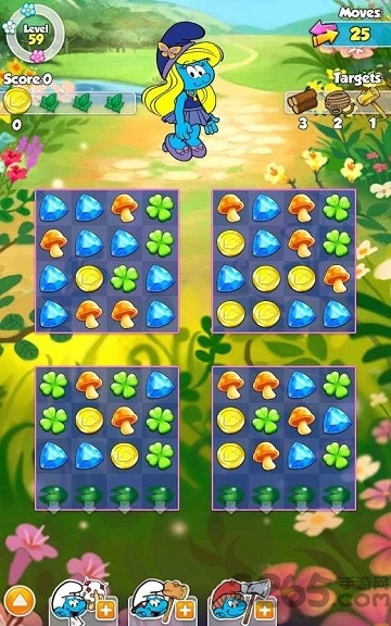 蓝精灵消除内购破解版 蓝精灵消除破解版下载