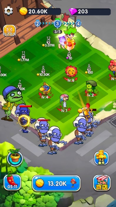 萌娘植物反击战游戏