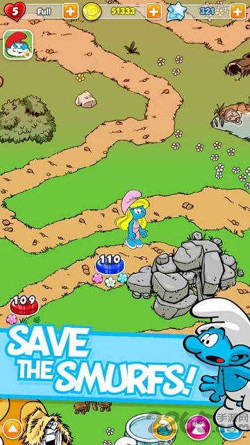 蓝精灵消除内购破解版 蓝精灵消除破解版下载