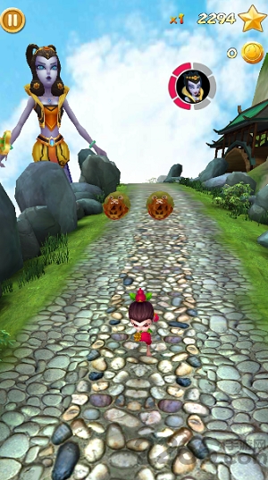 葫芦娃山庙逃亡游戏