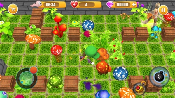 泡泡堂轰炸机3d中文版