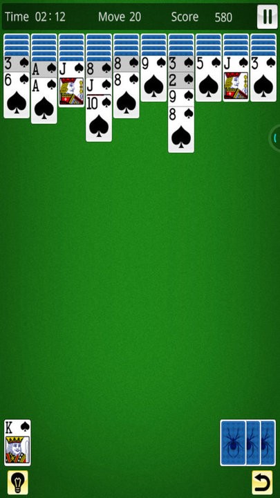 蜘蛛王纸牌游戏