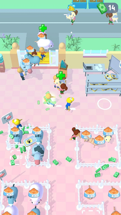 萌宠美容店游戏