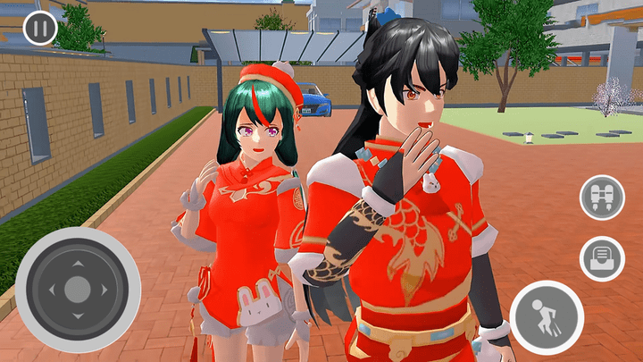 樱花校园接力跑酷游戏