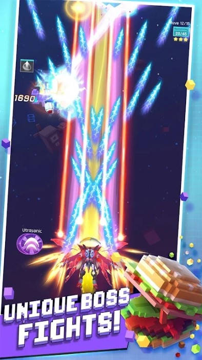 方块战斗机游戏(block fighter craft)