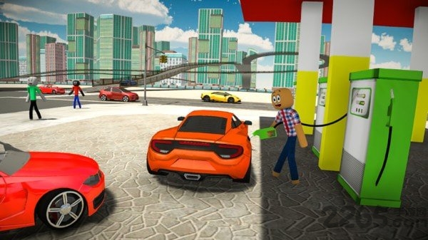 火柴人洗车模拟器游戏