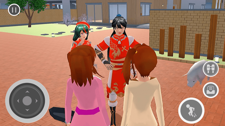 樱花校园接力跑酷游戏