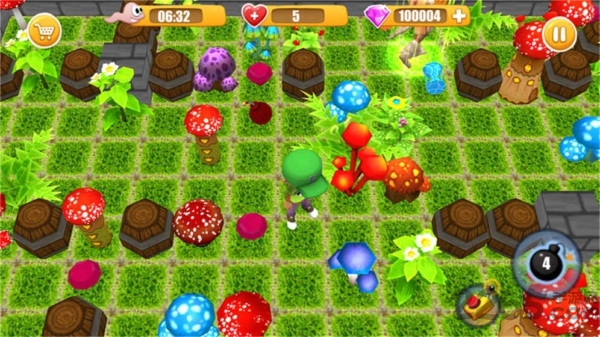 泡泡堂轰炸机3d中文版