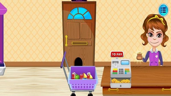 模拟儿童超市游戏
