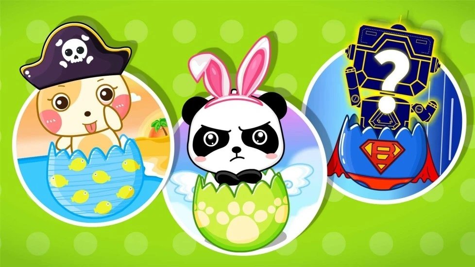 宝宝画彩蛋宝宝巴士 宝宝画彩蛋游戏下载