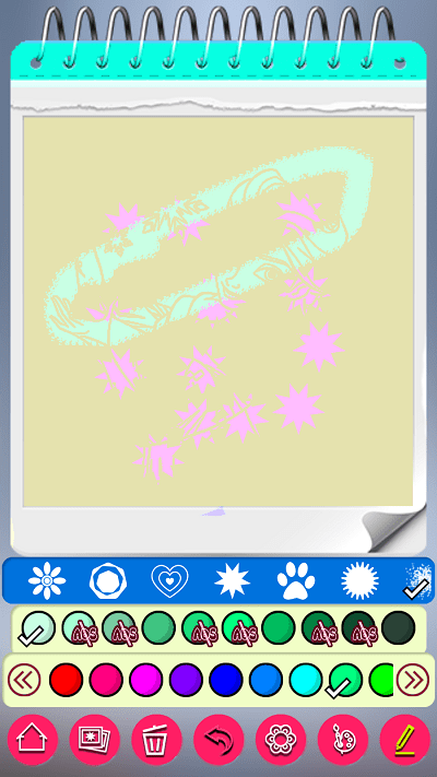 冰雪公主着色簿最新版 冰雪公主着色簿填色游戏下载