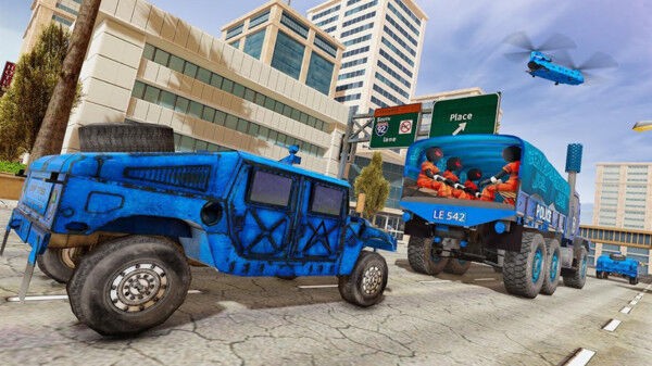 火柴人警察运输囚犯手机版