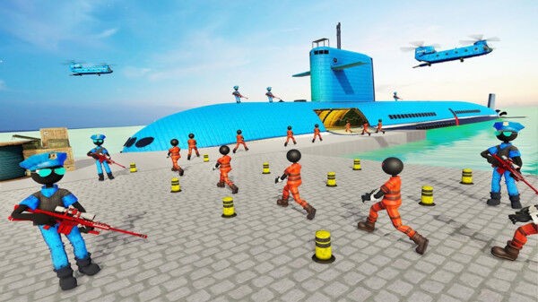 火柴人警察运输囚犯游戏下载