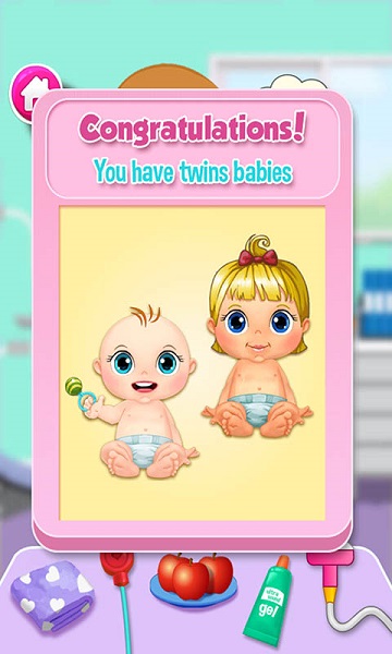 芭比公主生小宝宝游戏