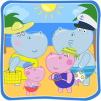 小猪佩奇沙滩冒险游戏