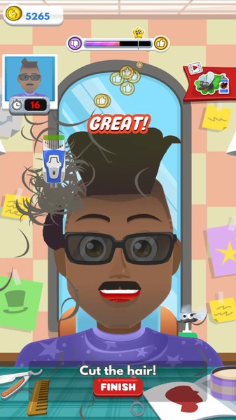 疯狂理发店模拟器