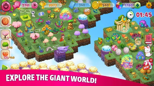 合并猫冒险游戏