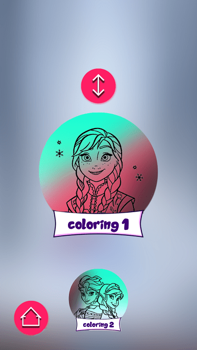 冰雪公主着色簿最新版