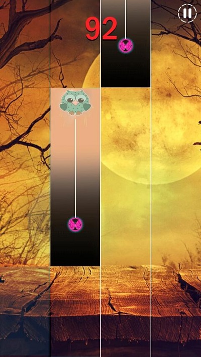 猫头鹰钢琴块游戏