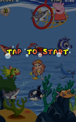 小猪佩奇钓鱼游戏