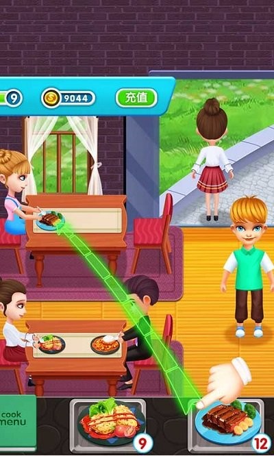 烹饪美食农场游戏