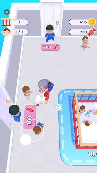 无所事事的保姆游戏(idle babysitter)