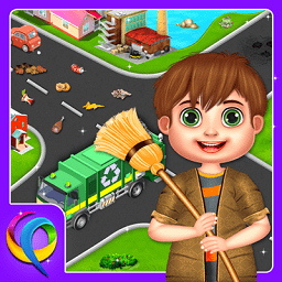 城市清洁垃圾回收分类游戏