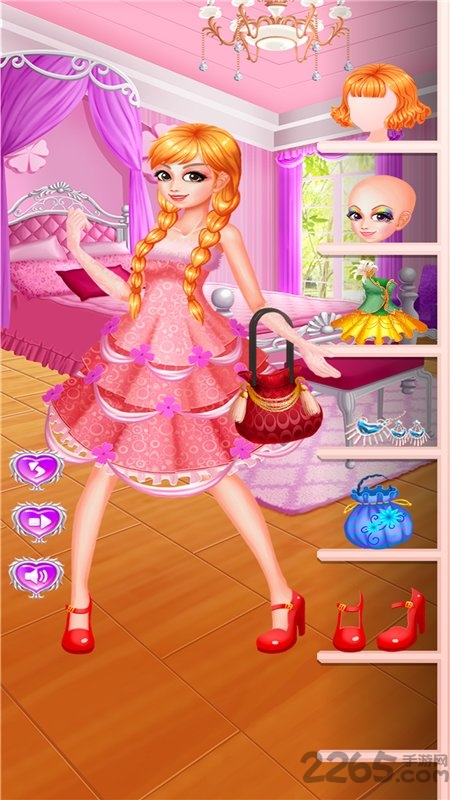 冰雪公主装扮游戏