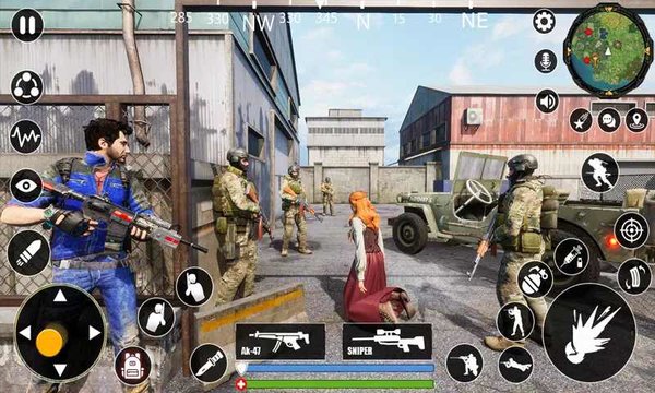 现代行动突击队fps手机版(modern action commando fps)