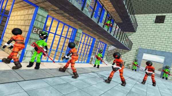 火柴人警察运输囚犯手机版