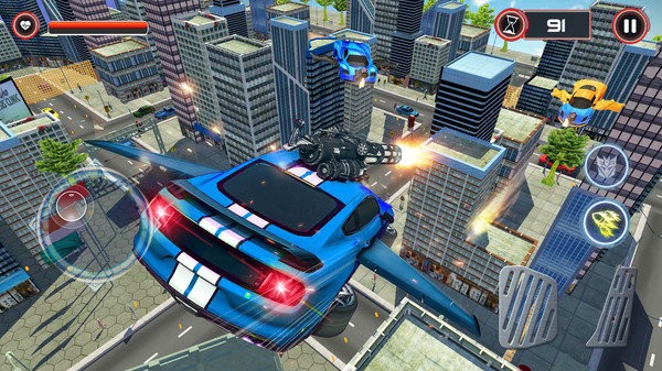 变形机器飞车免费版 变形机器飞车游戏下载