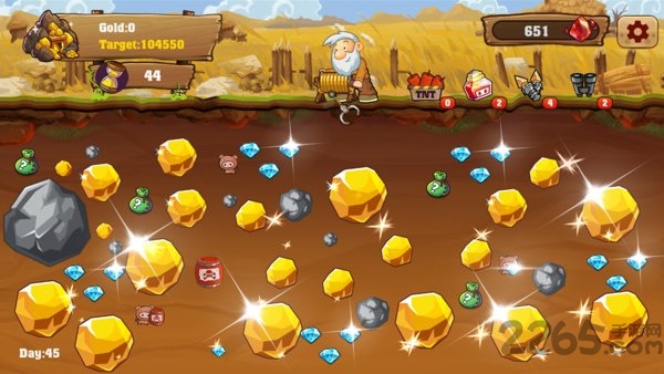黄金矿工淘金热破解版下载