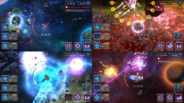 战舰孤狼太空射手游戏