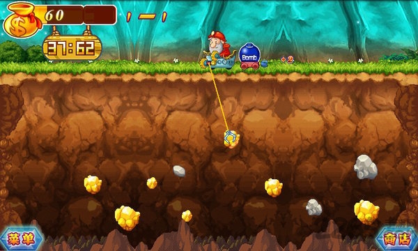 黄金矿工3无限金币版