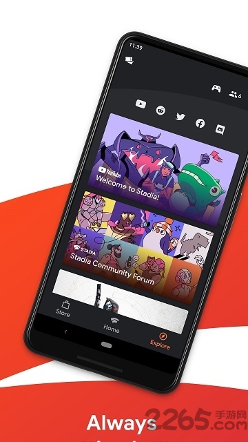 谷歌云游戏stadia