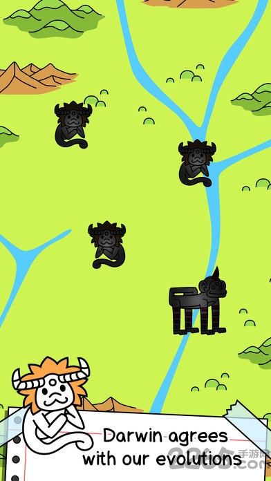 猴子进化游戏