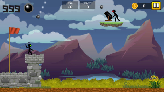 火柴人标枪英雄游戏