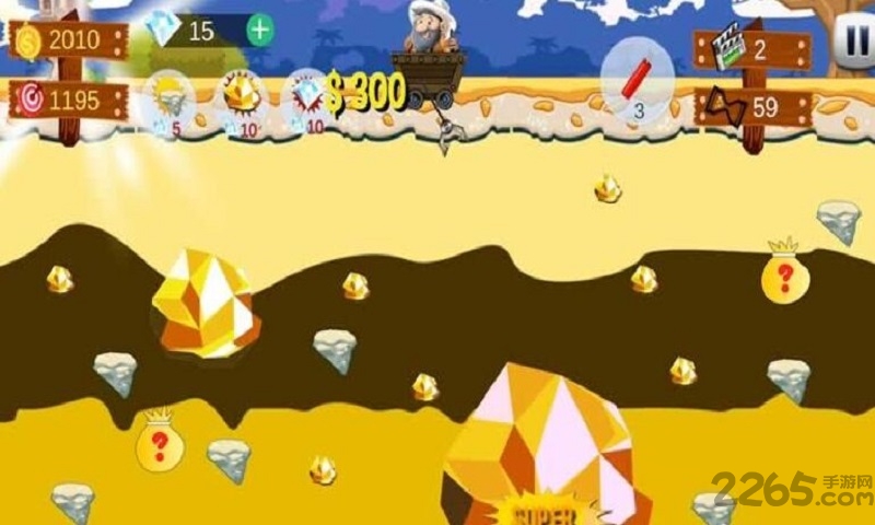 黄金矿工在拉州无限金币版
