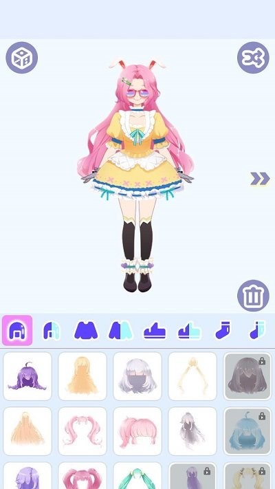 粉彩小萝莉换装游戏