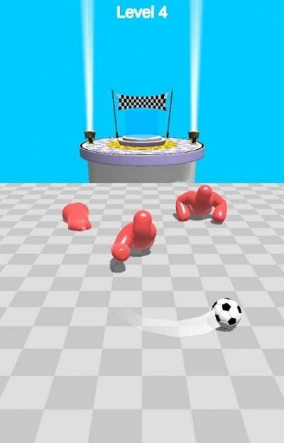 足球打果冻人游戏(crazy football attack 3d)