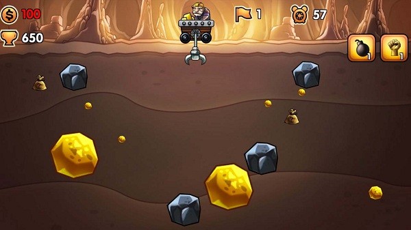 黄金矿工极速版小游戏