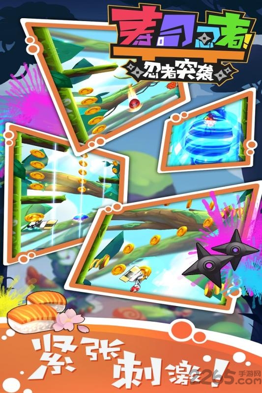 寿司忍者之忍者突袭游戏 寿司忍者之忍者突袭