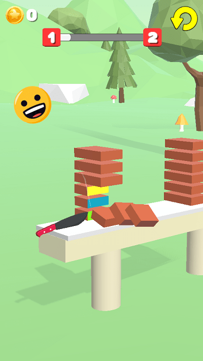 就差一刀小游戏(slice it all knife slicing rush)