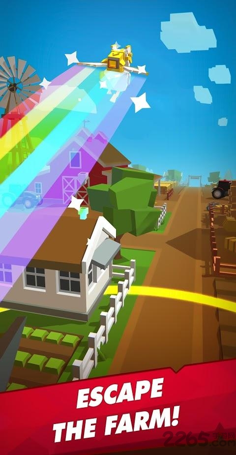 喷漆小鸡背包跳跃最新版