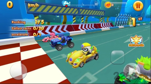 开心超人终极赛车游戏