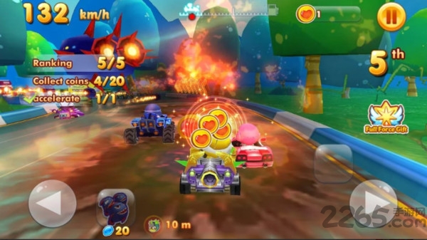 开心超人终极赛车游戏