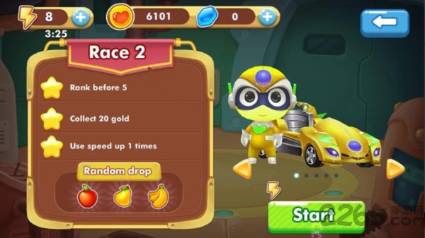 开心超人终极赛车游戏