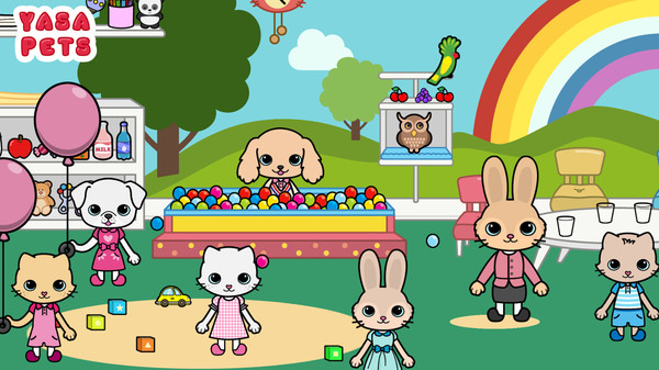 迷你城堡小镇公寓游戏