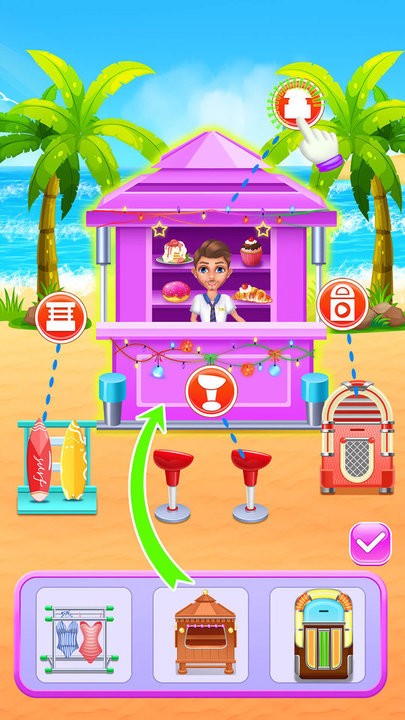 冰凉夏日水果圣代制作游戏