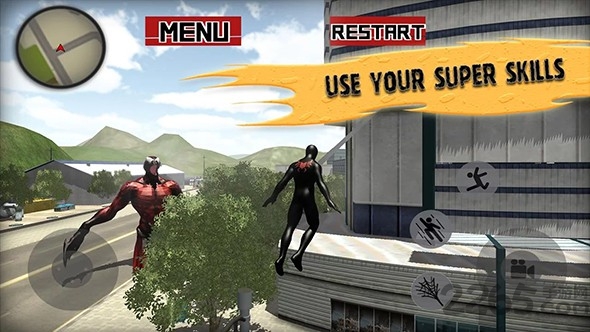 蜘蛛英雄战斗手机游戏